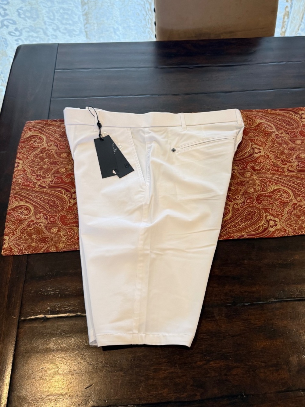 Greyson Men's Size 36 Arctic White Montauk Shorts MSRP $130